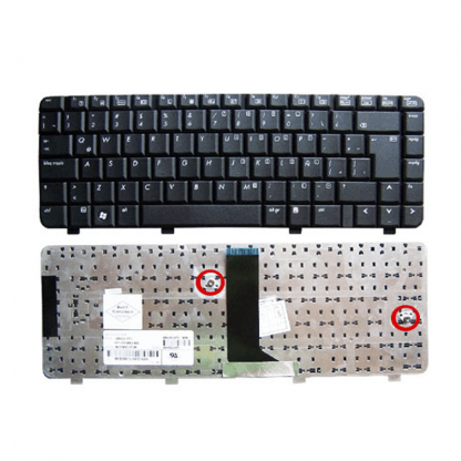 HP TECLADO TEC006 N/P: 6037B0023126 EN ESPAÑOL NEGRO PARA HP Business 6720, 6720s, 6520, 6520s, Notebook 541, 550, 540
