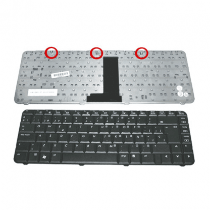 HP TECLADO TEC165 N/P: MP-05586E0-4423 EN ESPAÑOL NEGRO, N/P: NSK-H540S, 9J.N8682.40S, 9Jn868240s, 904H507c0s, 486654-001, 486654-071, 9J.N8682.41E PARA HP CQ50 Y G50 SERIES