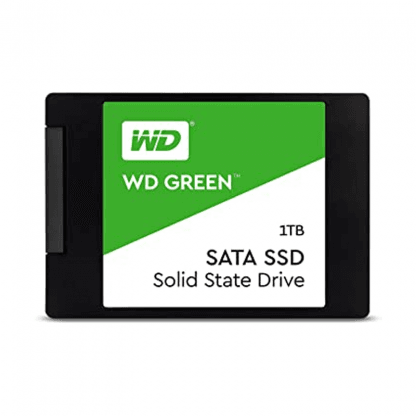 WESTERN DIGITAL DISCO SSD 1TB 1000GB SOLIDO GREEN LECTURA 545MB/S ESCRITURA 430MB/S SATA 3 N/P: WDS100T2G0A