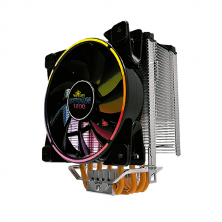 YEYIAN DISIPADOR STORM SERIE 1200 RGB LED, 5 TUBERIAS DE COBRE MULTISOCKET INTEL / AMD