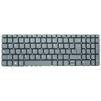 LENOVO TECLADO GRIS CON NUMÉRICO (SIN TECLA DE ENCENDIDO)  ESPAÑOL PARA LENOVO 320-15ABR 320-15AST 320-15IAP 320-15ISK PC5CP-LA  9Z.NCSSN.101, SN20M63110, PK1329A3A00, NSK-BY1SN, PC5CP