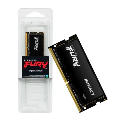 KINGSTON MEMORIA RAM SODIMM FURY IMPACT DDR5 BLACK 16GB 4800MHZ CL38(KF548S38IB-16) Dell G15 5520