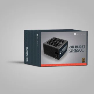 BALAMRUSH FUENTE DE PODER 650W GR BURST GR650B 80 PLUS BRONZE 20+4 PIN ATX NO MODULAR N/P: BR-937689