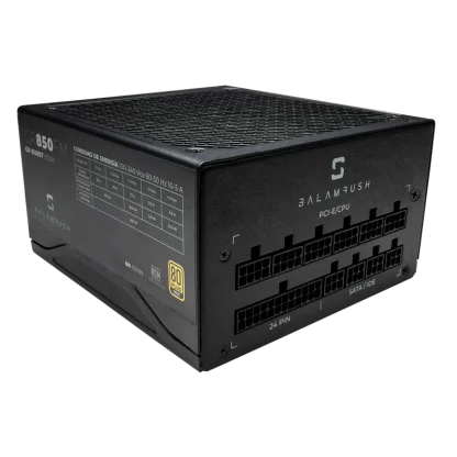 BALAM RUSH FUENTE DE PODER 850W GR850 FULL MODULAR 80 PLUS GOLD ATX, 4X 6+2PIN, 8+4 PIN CPU N/P: BR-931199
