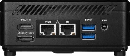 MSI MINI PC CORE I3 1215u 6 NUCLEOS 4.40GHZ, 16GB RAM, 500GB NVME , HDMI, DP, WIFI , DUAL LAN, USB-C - Imagen 2
