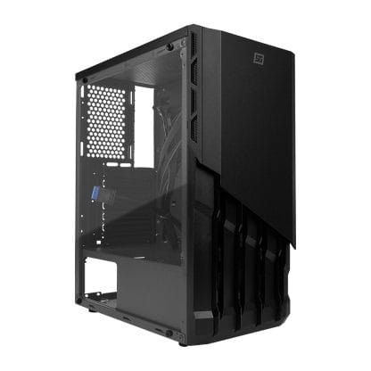 Computadora PRO WORK 7600x_: AMD RYZEN 5 7600X 6CORES 5.1GHZ Max , Mother A520 , NVME 1TB, 32GB DDR5 5200MHZ , ADAPTADOR WIFI DUAL BAND, GABINETE NEGRO FAN RGB, 650W BRONCE (AM5) - Imagen 2