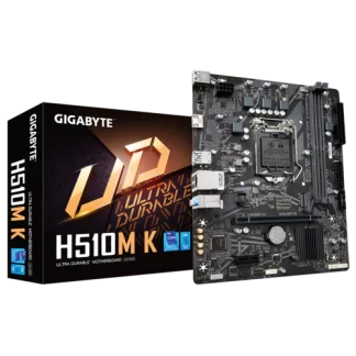 GIGABYTE MOTHER H510M K V2, SOCKET 1200, 1X M.2 PCIE, 2X DDR4, 6X USB,  HDMI, 1 x GLAN, MICRO ATX GENERACION 11TH
