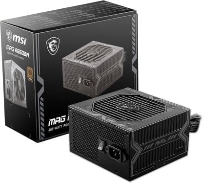 MSI FUENTE DE PODER 650W MAG A650BN 80 PLUS BRONZE ATX 12V NO MODULAR 4+4PIN X1