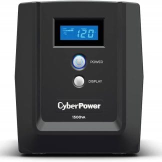 NO BREAK CYBERPOWER OM1500ATLCDA 1500VA / 900W, INTERACTIVO, TORRE, 8 NEMA 5-15R, 4 RESPALDO Y 4 SUPRESIN, 2 AÑOS DE GARANTA EN EQUIPO